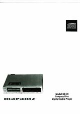 Marantz user manual gebraucht kaufen  Salzgitter