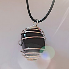 Collana ciondolo tormalina usato  Casoria