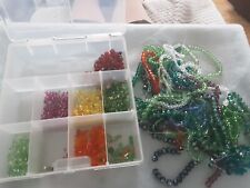 Strings crystal beads for sale  WIDNES