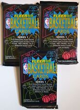 Usado, Lote de 3 x Pacotes de 1994-95 Fleer NBA Basketball Series 1 - Pacotes Selados comprar usado  Enviando para Brazil