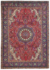 Hand knotted red for sale  Charlotte
