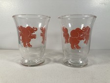 Dois copos de shot Dancing Pink Elephants MCM Whiskey 3” Libby comprar usado Dois copos de shot Dancing Pink Elephants MCM Whiskey 3” Libby comprar usado  Enviando para Brazil