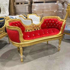 Tufted bench red for sale  Miami