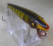 South Bend Best-O-Luck #921-GS 4", TE, Panatella Wobbler, C. 1935-38 comprar usado  Enviando para Brazil