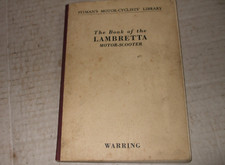 Lambretta book first for sale  KENILWORTH