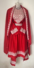 Red hazara dress for sale  MANCHESTER