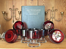 Ensemble coupes vintage d'occasion  Salignac-Eyvigues