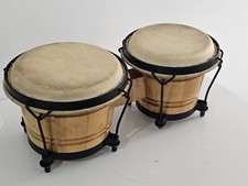 Wooden bongo drums for sale  EXETER