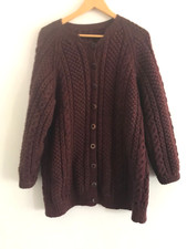 Hand knitted heavy for sale  BIRMINGHAM