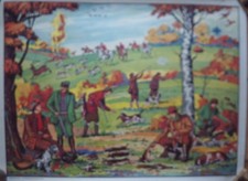 Tableau scolaire chasse d'occasion  Vernouillet
