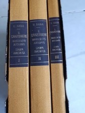 U.saba canzoniere manoscritto usato  Frascati