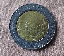Moneta 500 lire usato  Sassari
