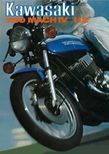 Kawasaki brochure mach d'occasion  Expédié en Belgium