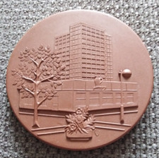 Porzellan medaille neubaugebie gebraucht kaufen  Essen