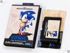SEGA MEGADRIVE MEGA DRIVE SONIC THE HEDGEHOG PAL CARTUCHO DE VIDEOGAME 1991 comprar usado  Enviando para Brazil