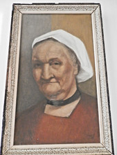 Antique oil canvas d'occasion  Expédié en Belgium