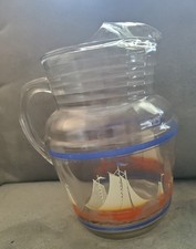 Vintage glass pitcher for sale  Constantia