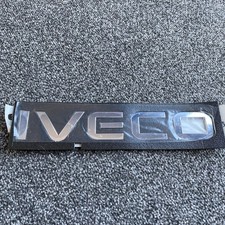 GENUÍNO Novo IVECO Emblema de Prata Emblema Traseiro Emblema Capota Diário 2025 comprar usado  Enviando para Brazil