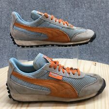 Sapatos Puma Feminino 7 Tênis Casual Multicolorido Camurça com Cadarço Top Baixo Biqueira Redonda, usado comprar usado  Enviando para Brazil