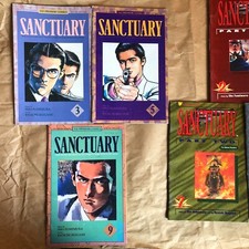 Sanctuary manga serie Viz Premiere Comics Fumimura Ikegami 1992 ENGLISH na sprzedaż  PL
