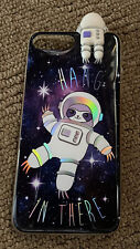 Capa Claire’s astronaut preguiça pendurada lá espaço roxo iPhone 8s Plus comprar usado  Enviando para Brazil