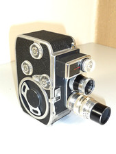 Kern Paillard Bolex B8L Doppelacht D8mm Filmkamera Schmalfilm-Kamera cine camera comprar usado  Enviando para Brazil