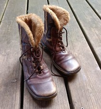 Freemood winterstiefel lederst gebraucht kaufen  Schillingsfürst