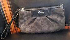 coach black large wristlet for sale  El Paso