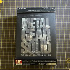 Metal Gear Solid: The Legacy Collection Artbook Vídeo PS3 Ásia Inglês RARO, usado comprar usado  Enviando para Brazil