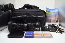 Filmadora Sony HVR-Z7 alta definição DV com luz de vídeo HVL-LBPA funcionando da JP, usado comprar usado  Enviando para Brazil