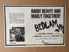 Bedlam cozy powell for sale  CHESTERFIELD