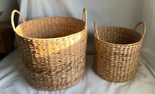 Wicker barrel baskets for sale  BURY ST. EDMUNDS