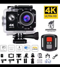 Camara Para Moto Bicicleta Ciclismo Camara De Accion Deportes con Control Remoto comprar usado  Enviando para Brazil