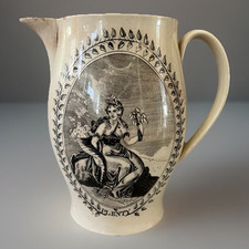 Antique creamware jug for sale  Oakland