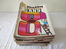 Lot revues tintin d'occasion  Chambon-sur-Voueize
