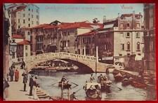 Cartolina venezia canal usato  Pistoia
