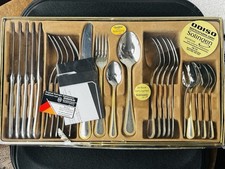 Vintage Bestecke Solingen 24 Karat hartvergoldet , ODIISO , 18/10  , cutlery comprar usado  Enviando para Brazil