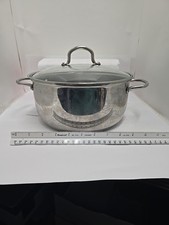 Tramontina 5Qt. Pote de aço inoxidável 4,7 L com tampa comprar usado Tramontina 5Qt. Pote de aço inoxidável 4,7 L com tampa comprar usado  Enviando para Brazil