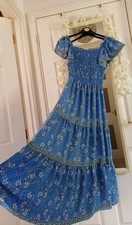 Beautiful blue floral for sale  LINCOLN