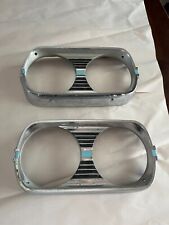 1960 AMC Chrome farol farol farol moldura anel par esquerda e direita 3554530-1 comprar usado  Enviando para Brazil