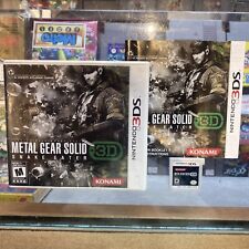 Metal Gear Solid Snake Eater 3D Nintendo 3DS Jogo + Manual (2012) Completo! NTSC comprar usado  Enviando para Brazil