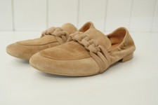 Damenschuh flach wildleder gebraucht kaufen  Heide
