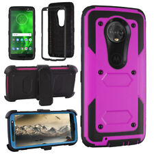 Usado, Capa protetora resistente para Moto G6 G7 G7 Play com protetor de tela comprar usado  Enviando para Brazil