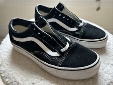 Tênis de Skate Vans Old Skool Plataforma Preto Branco Feminino Tamanho 7 Masculino 5.5 comprar usado  Enviando para Brazil