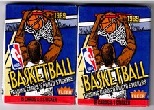 1989 fleer basketball for sale  San Diego