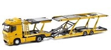 MB Mercedes Benz Actros - Double Decker Car Trailer  - yellow - UNIQUE 1:64 comprar usado  Enviando para Brazil