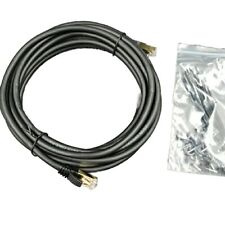 Cabo Ethernet Cat8 blindado 15 pés resistente alta velocidade RJ45 cabo de remendo de rede comprar usado  Enviando para Brazil
