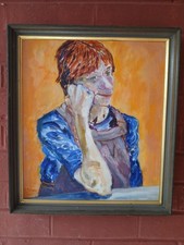 Impressionistic portrait signe for sale  BIRMINGHAM