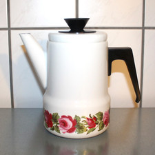 Ddr emaille kaffeekanne gebraucht kaufen  Schöningen