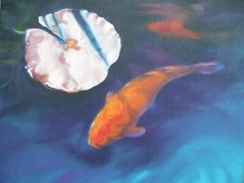 Koi lily blue for sale  WEST MOLESEY